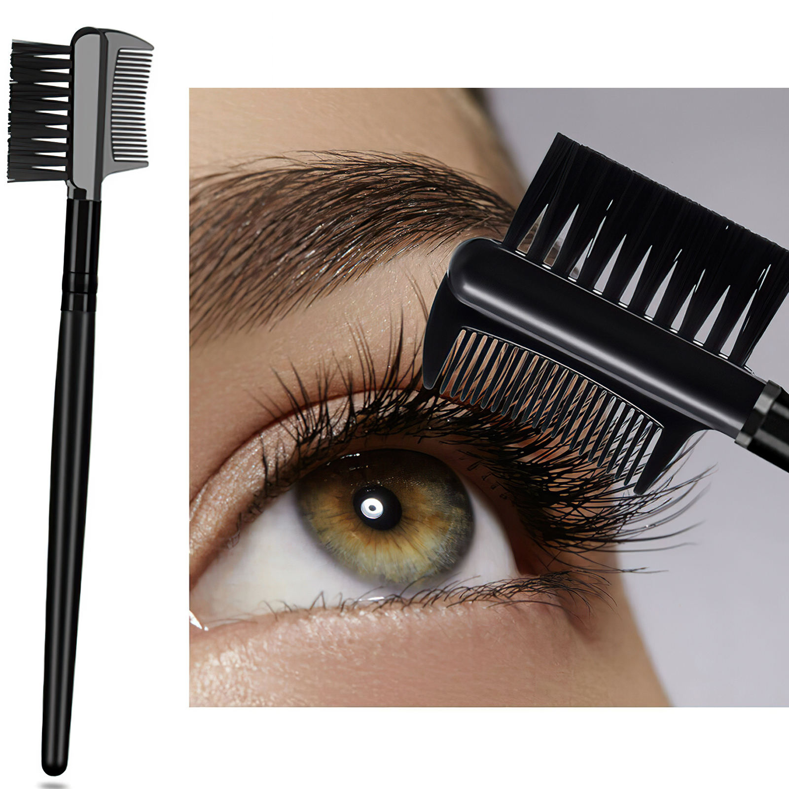 Makeup Eyebrow Eyelash Extension Comb Brush