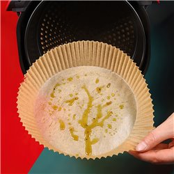 100pcs Air Fryer Disposable Paper Liner Non-Stick Pan Baking Papers