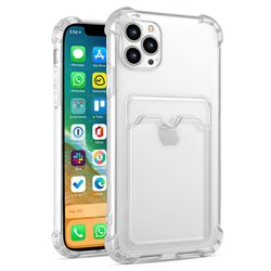 iPhone 14 Pro - Card Case Protection Transparent
