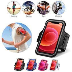 iPhone 14 Plus - PU Leather Sport Arm Band Case