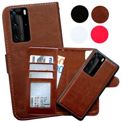 Huawei P40 Pro - PU Leather Wallet Case