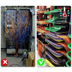 100st Buntband - Plastkabelbindningar - Håll dina kablar organiserade