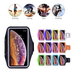 iPhone 15 Pro Max - PU Leather Sport Arm Band Case