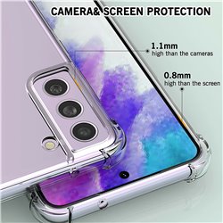 Samsung Galaxy S21 5G - Card Cover / Beskyttelse Transparent