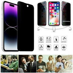 iPhone 15 Pro Max - Privacy Tempered Glass Screen Protector Protection