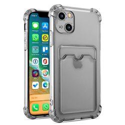 iPhone 15 - Card Case Protection Transparent