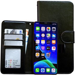 iPhone 14 - PU Leather Wallet Case