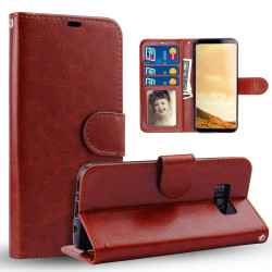Samsung Galaxy S8 - Leather Case / Wallet