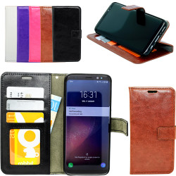 Samsung Galaxy S8 Plus - Leather Case/Wallet