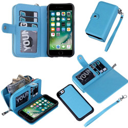 iPhone 6 / 6S - Wallet Case & Magnet Case with Zip
