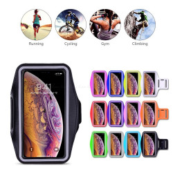 iPhone XR - Waterproof PU Leather Sport Arm Band Case