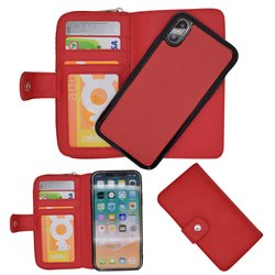 iPhone XR - PU Leather Wallet Case