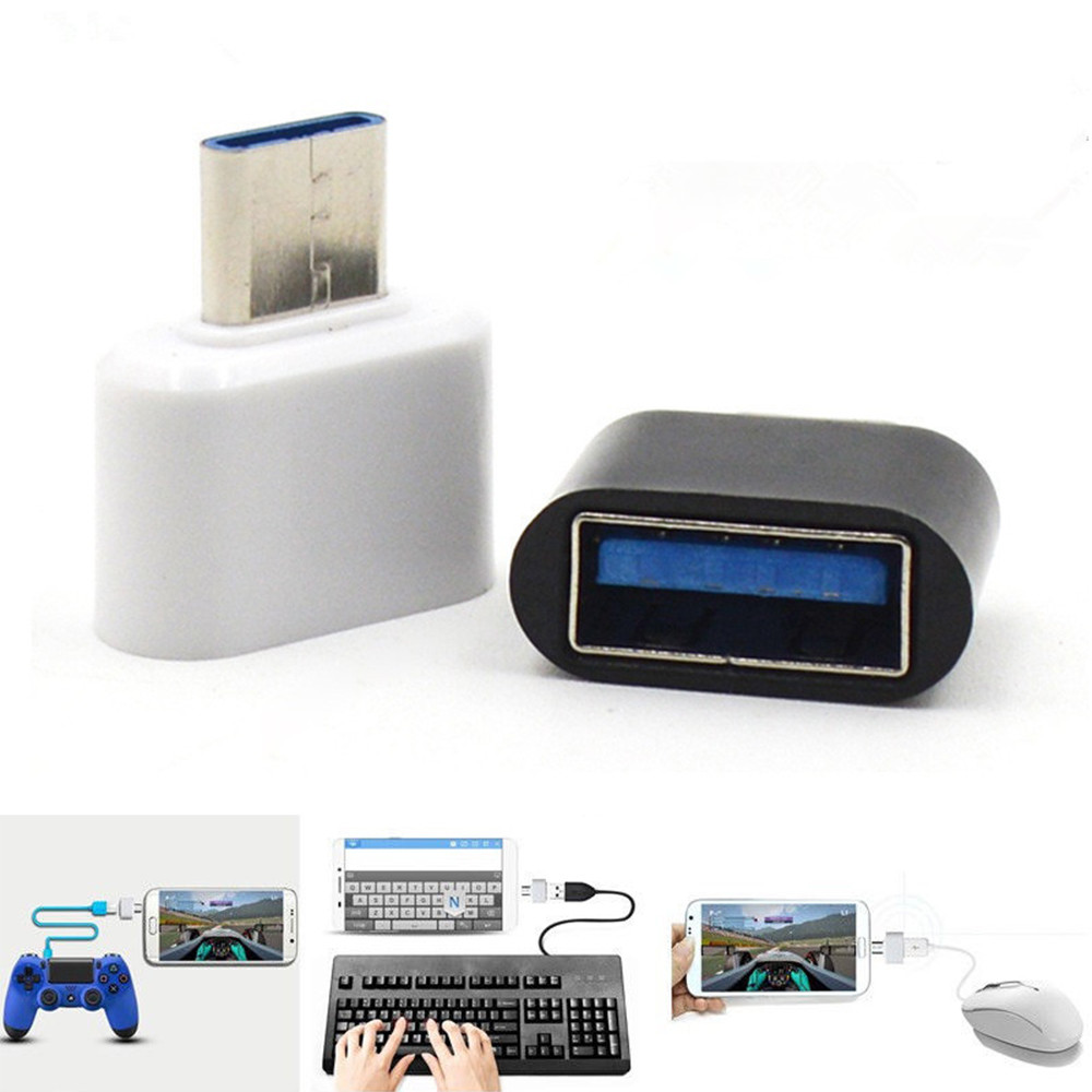 C USB OTG Adapter Converter Mouse Keyboard For Android Tablet PC Phones