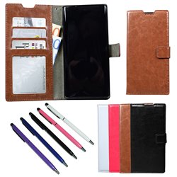 Note10 - PU Leather Wallet Case