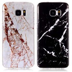 Samsung Galaxy S7 - Case Protection Marble + Ring