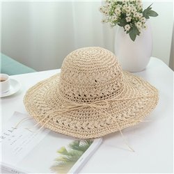 Ladies Women Summer Beach Floppy Derby Hat Foldable