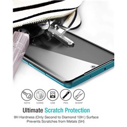 Huawei P30 Lite - Bubbelfritt Härdat Glas Skärmskydd