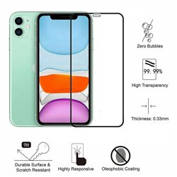 2 Pack iPhone 11 - Tempered Glass Screen Protector Protection