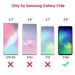 2 Pack Samsung Galaxy S10e - Tempered Glass Screen Protector Protection