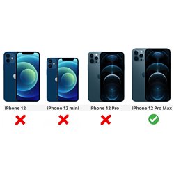 iPhone 12 Pro Max- Integritet Härdat Glas Skärmskydd