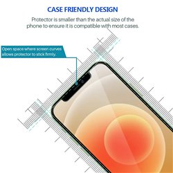 iPhone 12 Pro- Integritet Härdat Glas Skärmskydd