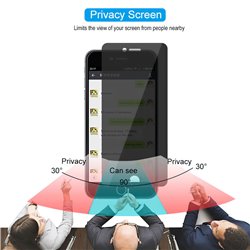 iPhone 6 / 6S - Integritet Härdat Glas Skärmskydd