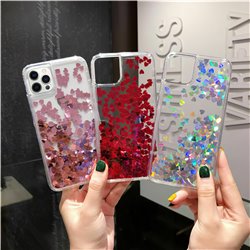 iPhone 12 Pro - Flytande Glitter 3D Bling Skal Case