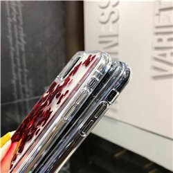 iPhone 12 - Flytande Glitter 3D Bling Skal Case