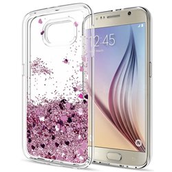 Galaxy S6 - Moving Glitter 3D Bling Phone Case