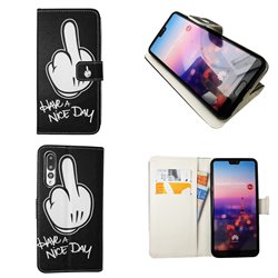Huawei P20 Pro - PU Leather Wallet Case