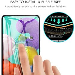 Samsung Galaxy A51 - Privacy Tempered Glass Screen Protector Protection