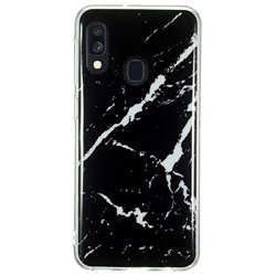 Samsung Galaxy A40 - Case Protection Marble + Touch