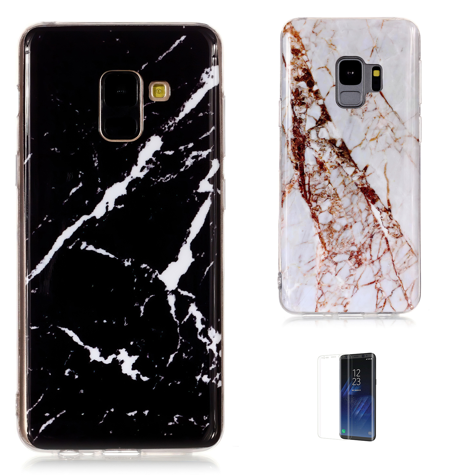 Samsung Galaxy S9 - Skal / Skydd / Marmor