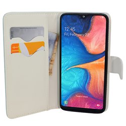 Samsung Galaxy A20e - PU Leather Wallet Case + Ring