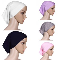 Full Cover Inner Hijab Cap Islamic Underscarf Neck Head