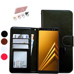 Samsung Galaxy A8 2018 - Leather Case/Wallet