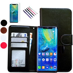 Huawei Mate 20 Pro - Leather Case / Wallet