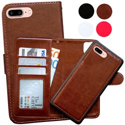 iPhone 7 Plus / 8 Plus - Leather Case / Wallet