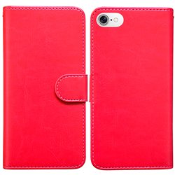 iPhone 7/8/SE (2020) - Leather Case/Wallet + Touchpen