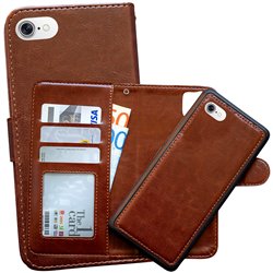 iPhone 7/8/SE (2020) - Leather Case / Wallet