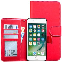 iPhone 7 Plus / 8 Plus - Plånboksfodral / Magnet Skal