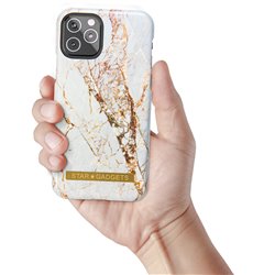 iPhone 11 Pro - Case Protection Flowers / Marble