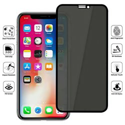 iPhone Xs Max - Privacy Tempered Glass Screen Protector Protection