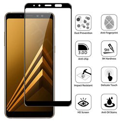 Samsung Galaxy A8 2018 - Tempered Glass Screen Protector Protection