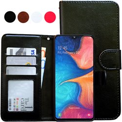 Samsung Galaxy A20e - PU Leather Wallet Case