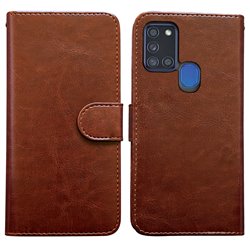 Samsung Galaxy A21s - PU Leather Wallet Case