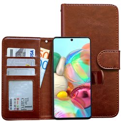 Samsung Galaxy A71 - PU Leather Wallet Case