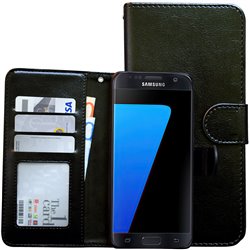 Läderfodral / Plånbok - Samsung Galaxy S7 Edge