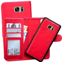 Samsung Galaxy S7 Edge - Leather Case / Wallet