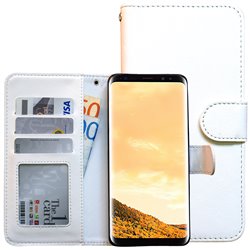 Samsung Galaxy S8 Plus - Leather Case/Wallet + Touch & Pen